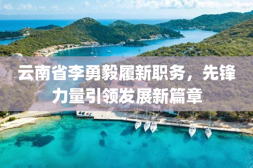 云南省李勇毅履新職務，先鋒力量引領(lǐng)發(fā)展新篇章