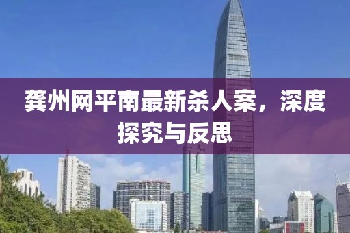 龔州網(wǎng)平南最新殺人案，深度探究與反思