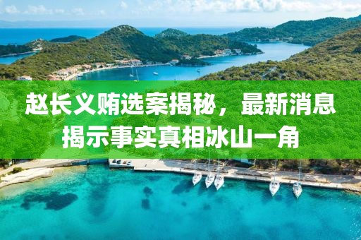 趙長(zhǎng)義賄選案揭秘，最新消息揭示事實(shí)真相冰山一角