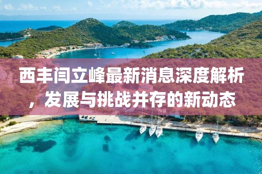 西豐閆立峰最新消息深度解析，發(fā)展與挑戰(zhàn)并存的新動(dòng)態(tài)