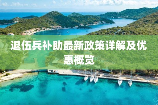 退伍兵補助最新政策詳解及優(yōu)惠概覽