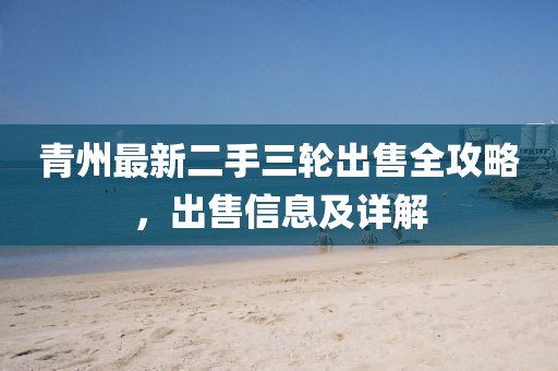 青州最新二手三輪出售全攻略，出售信息及詳解