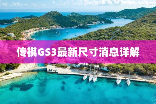 傳祺GS3最新尺寸消息詳解