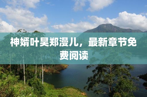 神婿葉昊鄭漫兒，最新章節(jié)免費閱讀