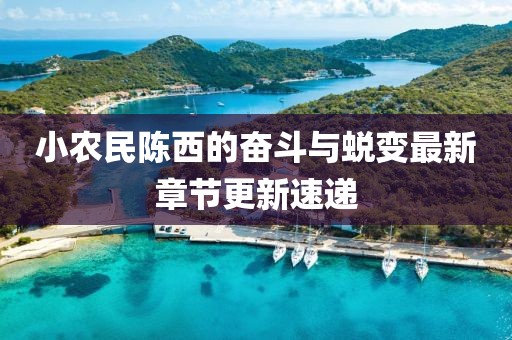 小農(nóng)民陳西的奮斗與蛻變最新章節(jié)更新速遞