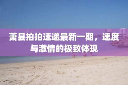 蕭縣拍拍速遞最新一期，速度與激情的極致體現(xiàn)