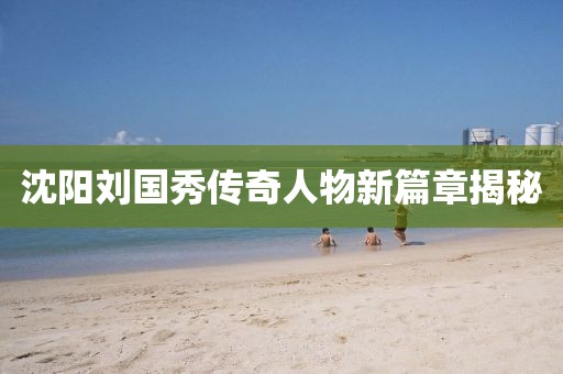 沈陽劉國秀傳奇人物新篇章揭秘